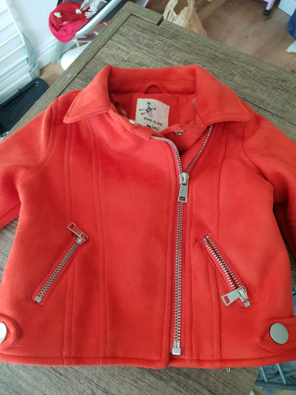 river island baby girl leather jacket